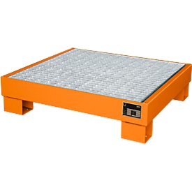 Bac de rétention AW 60-2/M orange RAL2000