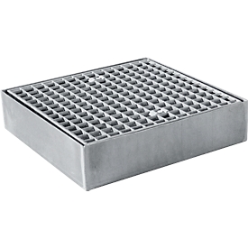 Bac de rétention SAFE FW1, 500 x 500 x 118 mm