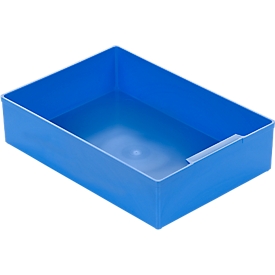 Bac encastrable EK 504, polystyrène, 10 p., bleu 