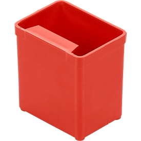 Bac encastrable EK 551, polystyrène, 40 p., rouge 