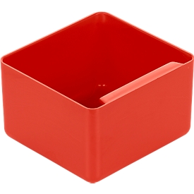 Bac encastrable EK 602, polystyrène, 25 p., rouge