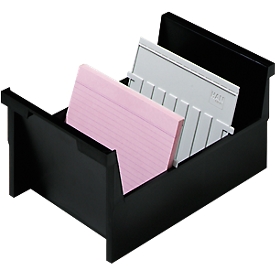 Bac encastrable/suspendu HAN, plastique, A4 paysage, gris