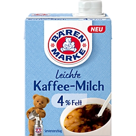 Bärenmarke Kaffeemilch, 4 % Fett, 340 g, Tetrapack, wiederverschließbar