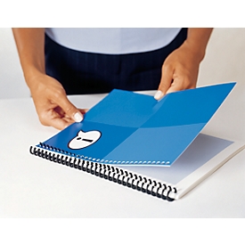 Baguettes à relier GBC® Click ibico, 8 mm, 50 p., noir