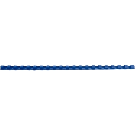 Baguettes à relier GBC®, plastique, Ø 12 mm, 100 p., bleu