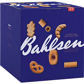 Bahlsen Caroline Collection mélange de biscuits, sans chocolat, 10 x 161 g en boîte