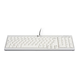 Bakker Elkhuizen UltraBoard 960 - V2 - Tastatur - compact - USB-C, USB - QWERTY