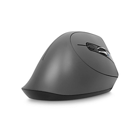 Bakker Elkhuizen Vertikalmaus Grip Pro Wireless, für Rechtshänder, 6 Tasten und Scrollrad, bis 10 m, USB-A, B 72 x T 120 x H 70 mm, dunkelgrau