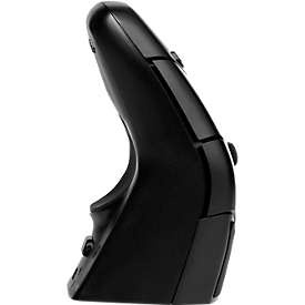 BakkerElkhuizen DXT 3 Precision Mouse Wireless, 7 Tasten, 4 DPI Stufen (800, 1200, 1600, 2400), kabellos, ergonomisch, USB-C, schwarz