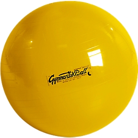 Ballon de gymnastique Original Pezzi®, support d'assise, Ø 42 cm, jaune
