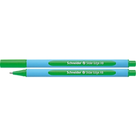 Ballpoint pens Slider Edge, XB, green, 10 pieces