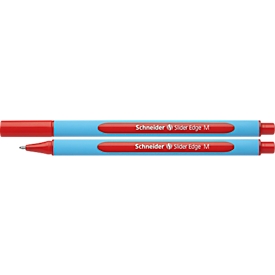 Balpen Slider Edge, M, rood, 10 stuks