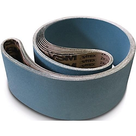 Bande abrasive ZK713X L.2000mm l.50mm K.80 pour STA/INOX/NE ZK VSM