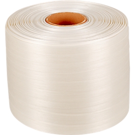 Bande de cerclage HSM® WG 40, adaptée aux presses à balles HSM® de la série HL/V-Press, résistante à la déchirure, largeur de la bande 11,7 mm