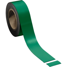 Bande magnétique, vert clair, 50 x 10000 mm
