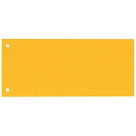 Bandes d'intercalaires en carton bene, jaune, 100 p.