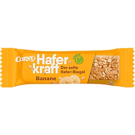 Barre de céréales Corny Avoine Banane, carton 12 x 65g