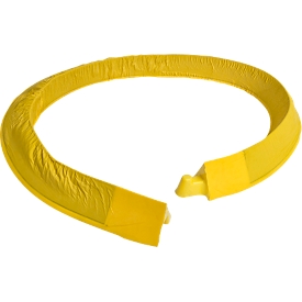 Barrière de sécurité, renforcée, fortement adhésive, polyuréthane, L 50 x H 70 x L 3000 mm