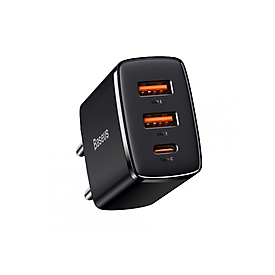 Baseus Ladegerät Compact Quick Charger 2xUSB USB-C PD 30W