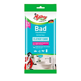 Bath Wet Wipes POLIBOY, XXL format, with anti-limescale formula, streak free, 24 pieces