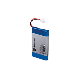 Batterij Safescan LB-205, voor geldweegschaal 6165 & 6185, werkt tot 30 uur lang, herlaadbaar, blauw-grijs