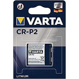 Batterij ULTRA Lithium 6 V CRP2 1450 mAh CR-P2 6204 1 st./bl.VARTA