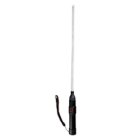 Bauer & Böcker LED buislamp, vormbaar, 3,5 W, 200 lm, 6000 K, IP44, magnetische voet, IP44, USB-C, batterijvoeding, L 530 mm, staal, zwart en wit