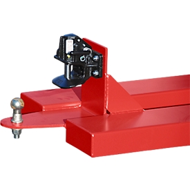 Bauer rangeerhulp RH-RAK, aanhangerkoppeling, koppelkogel, L 1535 x B 650 x H 410 mm, gelakt, vuurrood RAL 3000