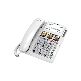 Bea-fon ML10 LTE Tischtelefon weiß inkl SOS Armband - Mobiltelefon - 5,59 cm