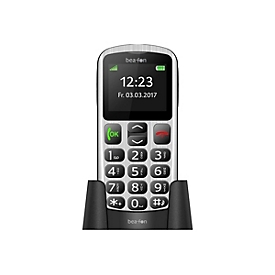 Bea-fon Silver Line SL250 - Feature Phone - LCD-Anzeige - 220 x 176 Pixel - Silver Black