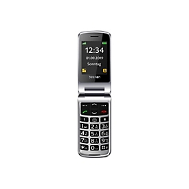Bea-fon Silver Line SL495 - Feature Phone - microSD slot - LCD-Anzeige - 320 x 240 Pixel - rear camera 0,3 MP