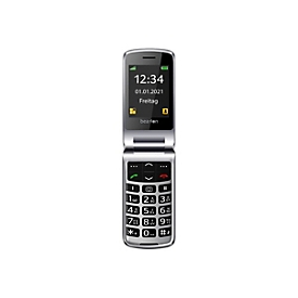 Bea-fon Silver Line SL645 Plus - Feature Phone - microSD slot - LCD-Anzeige - 240 x 320 Pixel - rear camera 3 MP