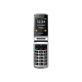 Bea-fon Silver Line SL645 Plus - Feature phone - microSD slot - LCD-Anzeige - 240 x 320 Pixel - rear camera 3 MP