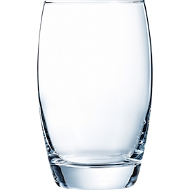 Becher aus gehärtetem Glas, spülmaschinenfest, 6er Set,  150 g – elegant und robust
