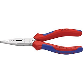 Bedradingstang L.160mm 0,5-0,75/1,5/2,5 mm2 verchroomde multi-comp. hulzen