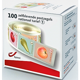 Belgische postzegels, pak van 100 stuks