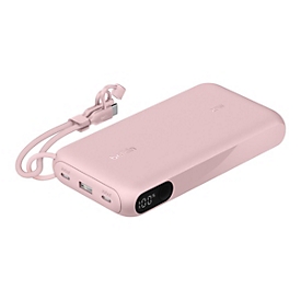 Belkin 20k PD20W Pwr Bank w Display Pink