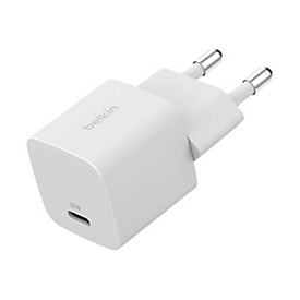 Belkin 25W USB PD Wall Chrg w PPS WHT