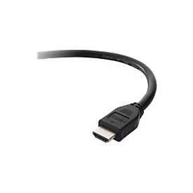 Belkin 3m - 2xHDMI - 3 m - HDMI Type A (Standard) - HDMI Type A (Standard) - 3840 x 2160 pixels - Noir