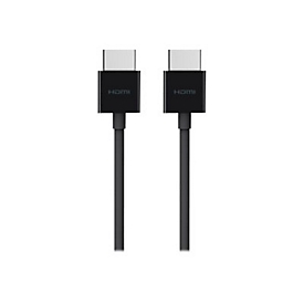Belkin AV10168bt2M-BLK - 2 m - HDMI Type A (Standard) - HDMI Type A (Standard) - 4096 x 2160 pixels - 18 Gbit/s - Noir