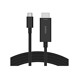 Belkin AVC012bt2MBK - 2 m - USB Type-C - HDMI - Mâle - Mâle - Droit