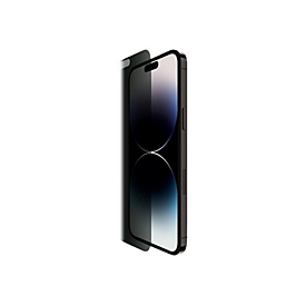 Belkin - Bildschirmschutz für Handy - Glas - mit Sichtschutzfilter - 2-Wege - für Apple iPhone 14 Pro Max