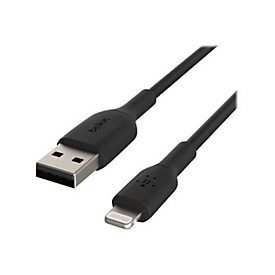 Belkin BOOST CHARGE - Lightning-Kabel - Lightning männlich zu USB männlich - 15 cm - Schwarz - für Apple 10.5-inch iPad Pro; 12.9-inch iPad Pro (2nd generation); iPhone 11, 11 Pro, 11 Pro Max, 8, XR, XS, XS Max