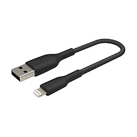 Belkin BOOST CHARGE - Lightning-Kabel - Lightning männlich zu USB männlich - 15 cm - Schwarz - für Apple iPad/iPhone/iPod (Lightning)
