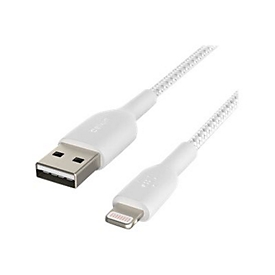 Belkin BOOST CHARGE - Lightning-Kabel - Lightning männlich zu USB männlich - 15 cm - weiß - für Apple iPad/iPhone/iPod (Lightning)