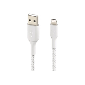 Belkin BOOST CHARGE - Lightning-Kabel - Lightning männlich zu USB männlich - 2 m - weiß - für Apple iPad/iPhone/iPod (Lightning)