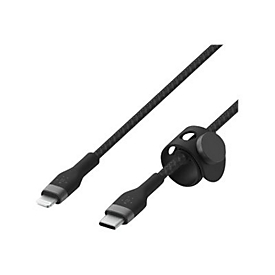 Belkin BOOST CHARGE - Lightning-Kabel - USB-C männlich zu Lightning männlich - 2 m - Schwarz - für Apple iPad/iPhone/iPod (Lightning)