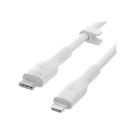 Belkin BOOST CHARGE - Lightning-Kabel - USB-C männlich zu Lightning männlich - 2 m - weiß - für Apple iPad/iPhone/iPod (Lightning)
