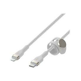 Belkin BOOST CHARGE - Lightning-Kabel - USB-C männlich zu Lightning männlich - 2 m - weiß - für Apple iPad/iPhone/iPod (Lightning)