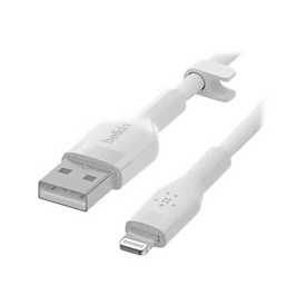 Belkin BOOST CHARGE - Lightning-Kabel - USB männlich zu Lightning männlich - 3 m - weiß - für Apple iPad/iPhone/iPod (Lightning)